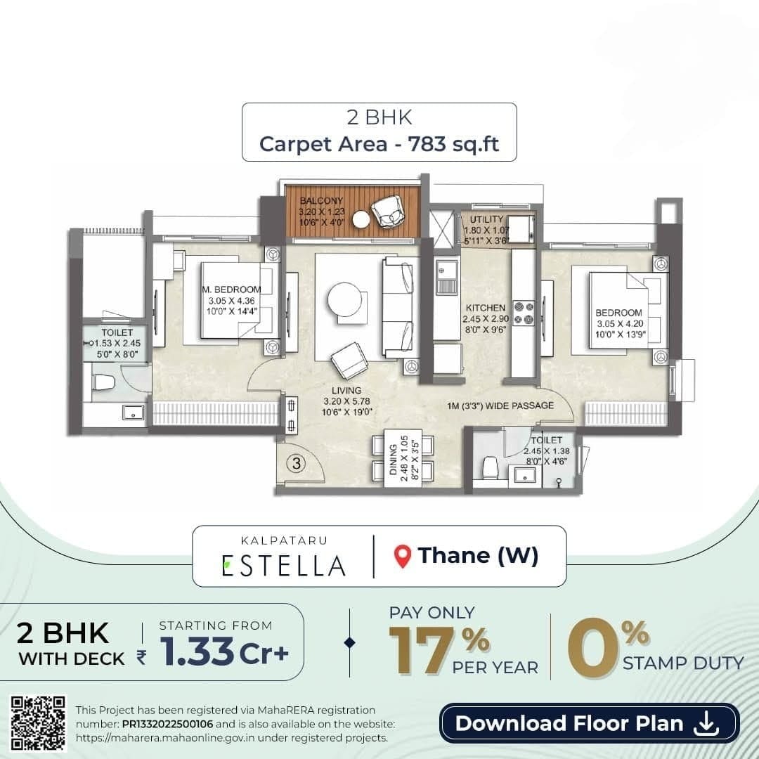 Discover Luxury Living at Kalpataru Estella in Thane - 2 BHK Starting from 1.33 Cr Update