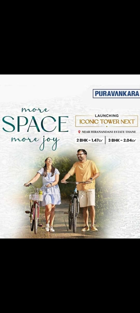 Discover Spacious Living at Iconic Tower Next, Thane by Puravankara - Starting at 1.47 Cr Update