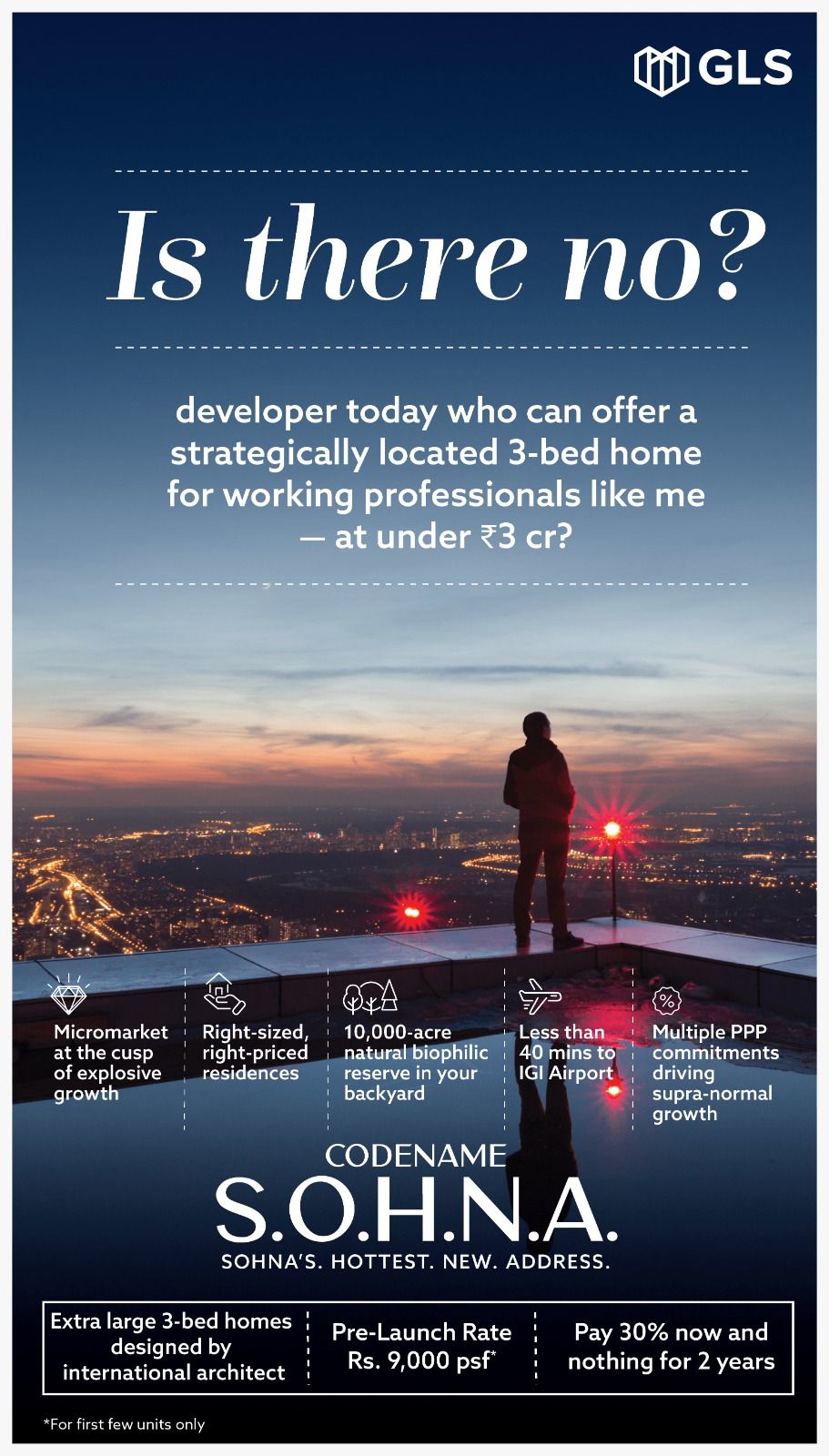 Discover Luxury Living at Codename S.O.H.N.A. by GLS in Sohna – Pre-Launch at Rs. 9,000 psf Update