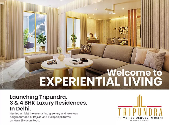 Launching Tripundra. 3 & 4 BHK luxury residences in Delhi. Update