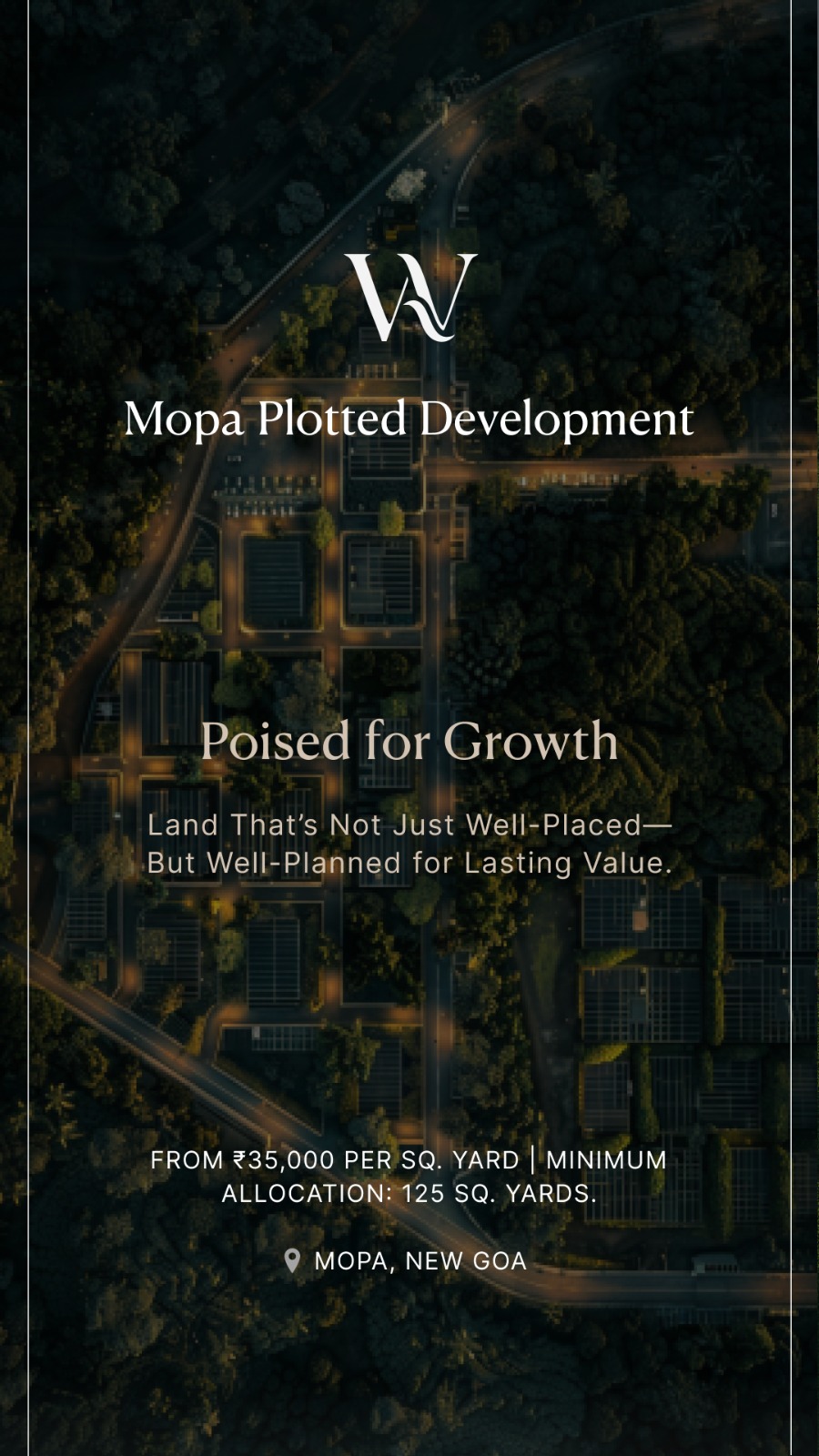 Unlock Opportunity at Mopa Plotted Development, New Goa - From ₹35,000/Sq. Yard Update
