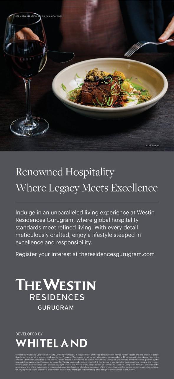 Experience Luxury at The Westin Residences, Gurugram Update
