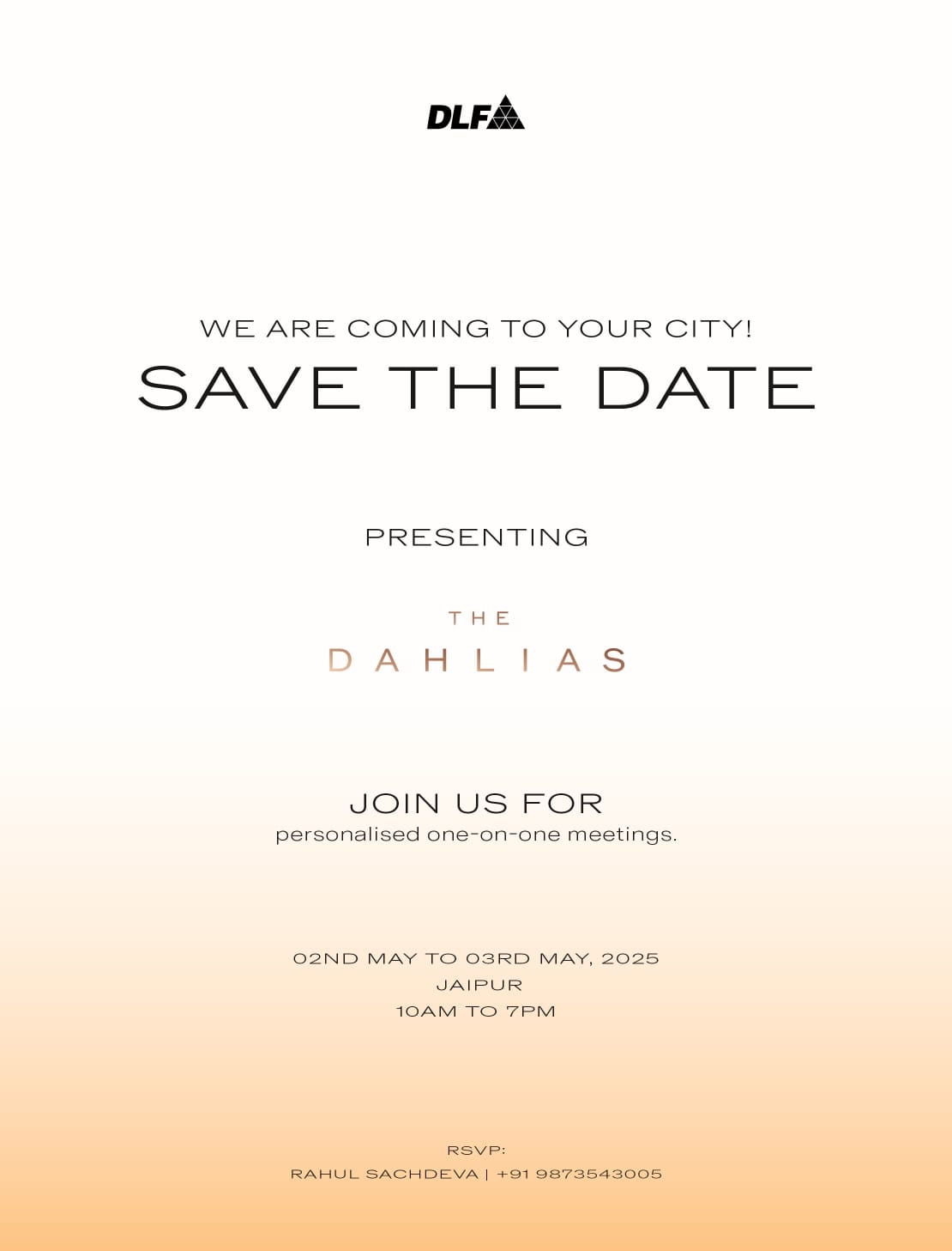 Explore The Dahlias by DLF in Jaipur, May 2-3, 2025! Update