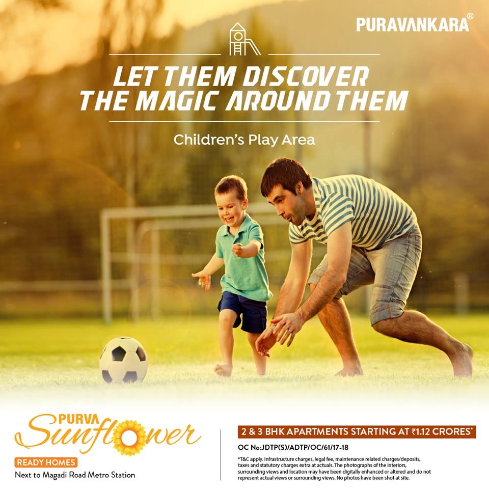 Ready to move in homes at Purva Sunflower in Bangalore Update