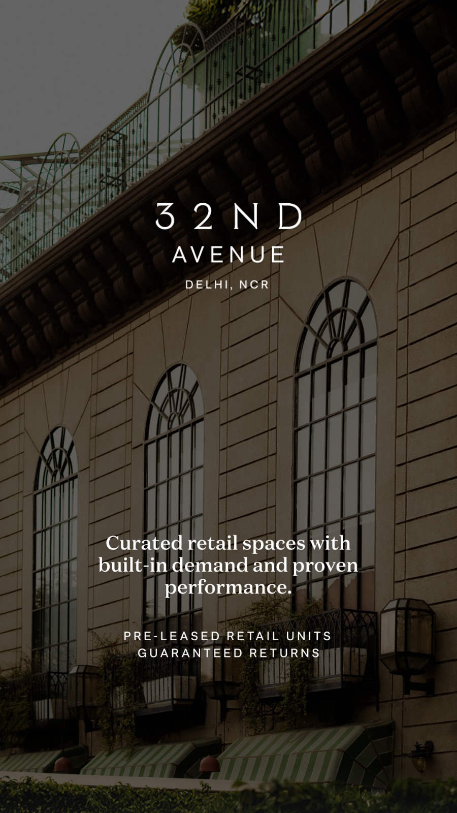 Explore Pre-leased Retail Units at 32nd Avenue, Delhi NCR Update