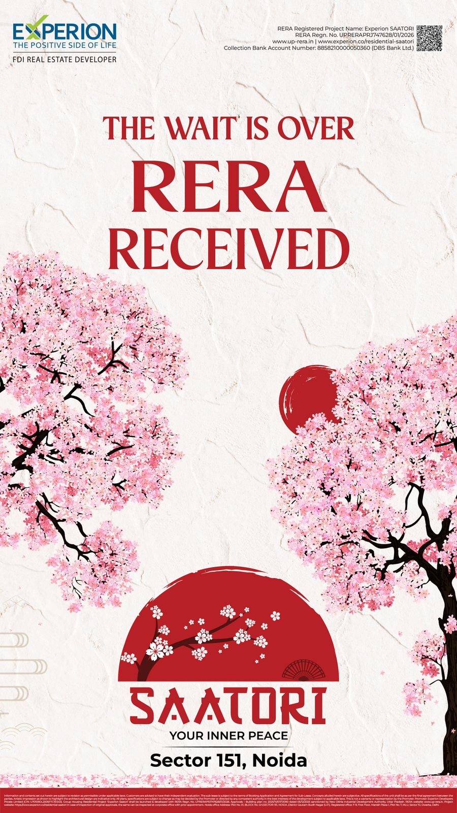 Exciting Opportunity at Experion Satori, Sector 151, Noida Update