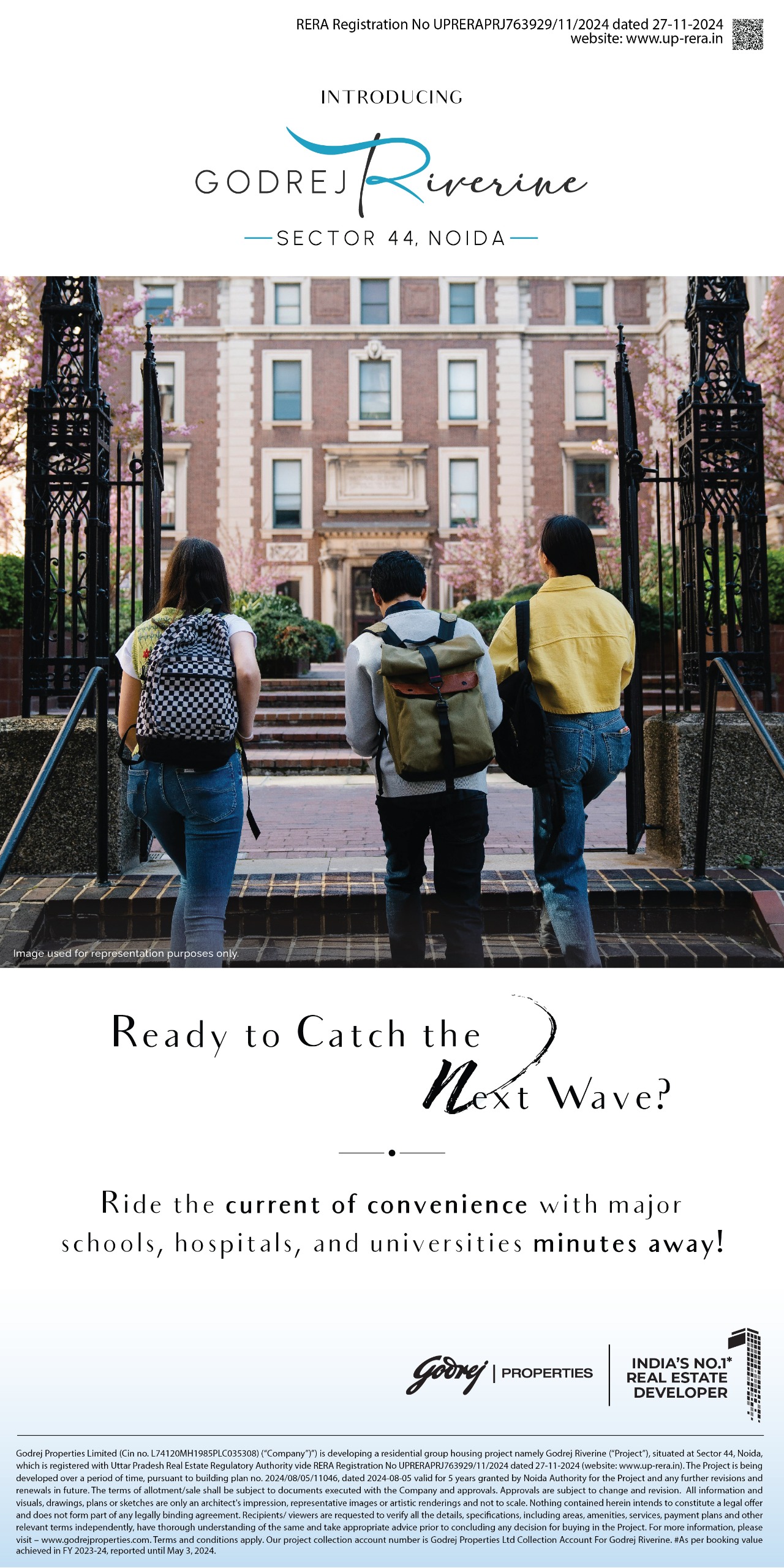 Explore Godrej Riverine, Sector 44, Noida Update