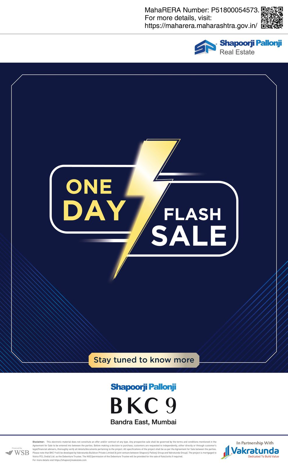 Join the Exclusive One-Day Flash Sale at BKC 9 by Shapoorji Pallonji, Bandra East, Mumbai Update