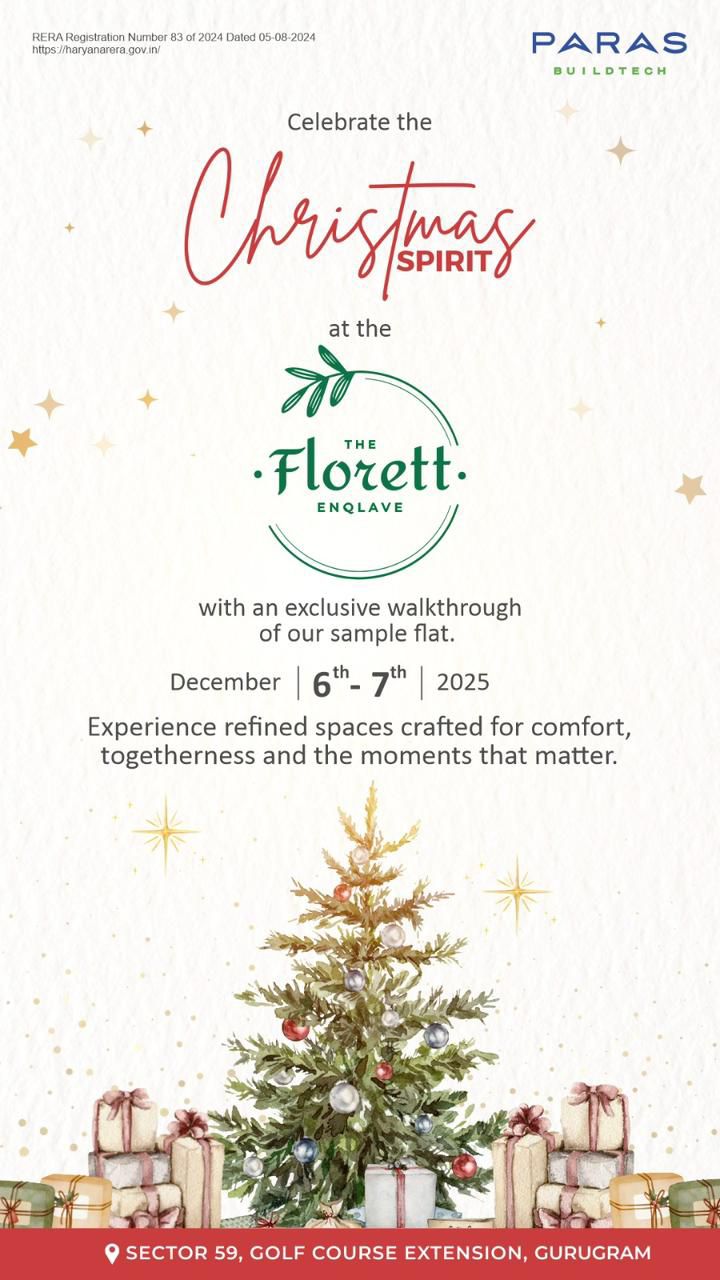 Join the Christmas Carnival at Paras Florett, Sector 59, Gurugram Update