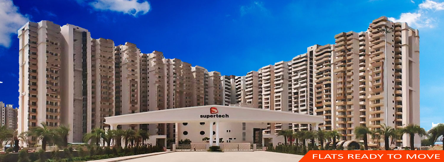 Flats ready to move in Supertech Capetown Update