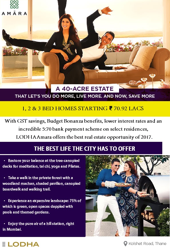 GST savings and Budget Bonanza Benefits at Lodha Amara Update
