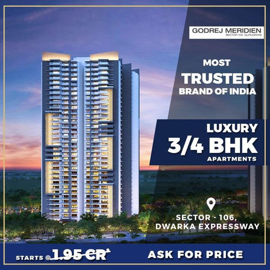 Ultra luxurious homes by Most Trusted Brand of India at Godrej Properties photo 2