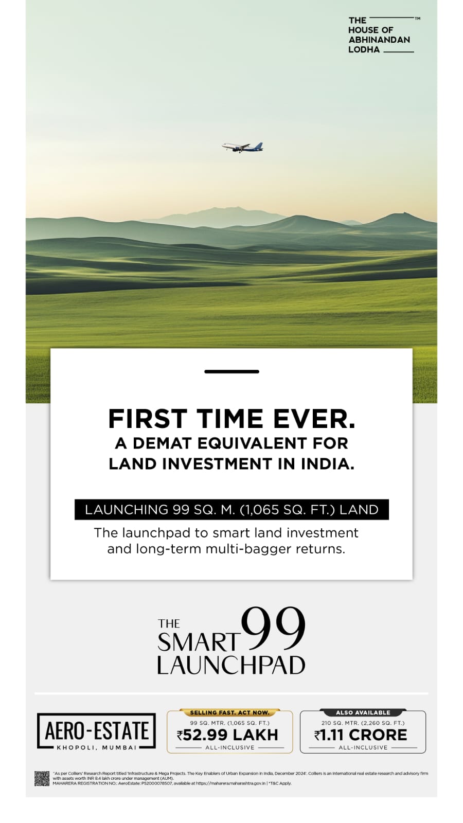 Secure Your Future with The Smart Launchpad, starting at just ?52.99 Lakh, Aero-Estate, Khopoli Mumbai Update