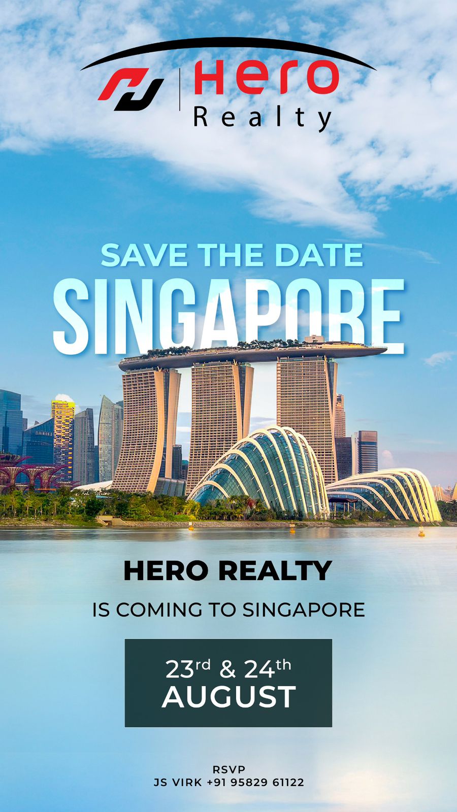 Hero Realty Presents Unmissable Event in Singapore, August 23-24 Update