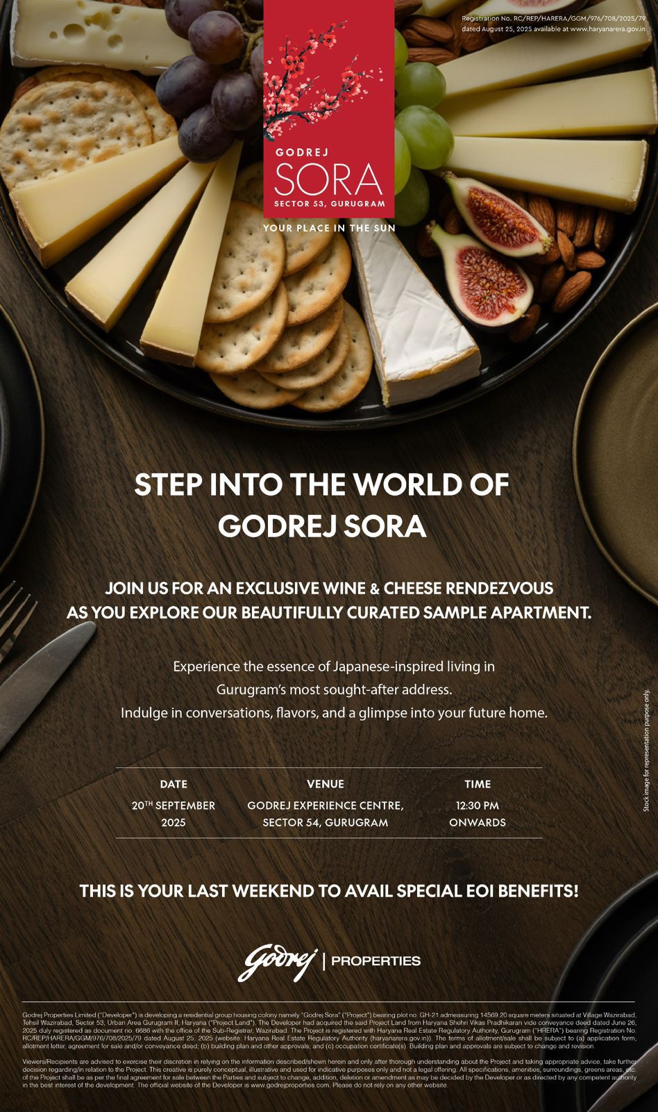 Exclusive Showcase at Godrej Sora, Gurugram, 20th Sept 2025 Update