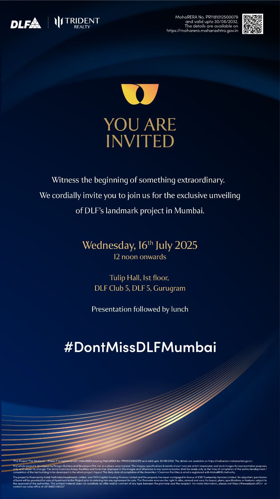 Join DLF's Landmark Project Unveiling in Mumbai, 16th July 2025 Update