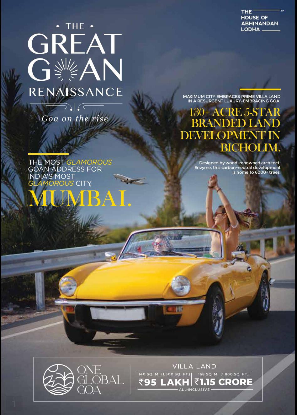 Explore Luxury at The Great Goan Renaissance, Only at ₹95 Lakh Onwards! Update