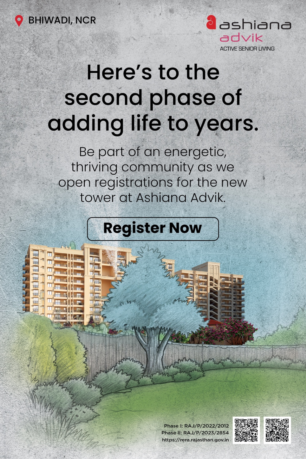 New Tower Launch at Ashiana Advik, Bhiwadi, Register Now Update