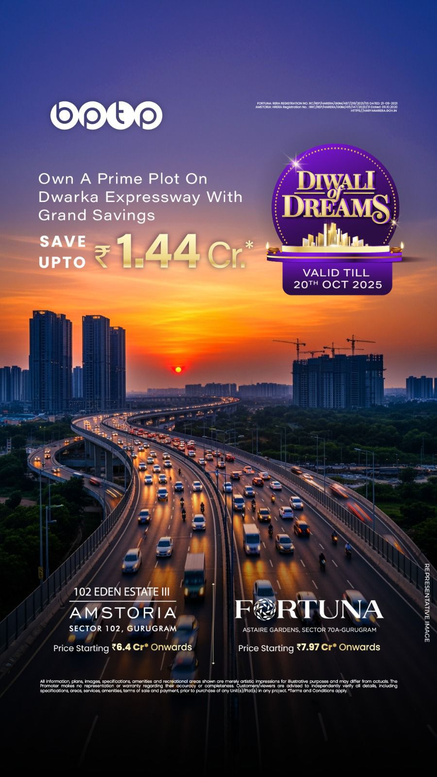 BPTP's Diwali Dreams: Prime Plots on Dwarka Expressway Update
