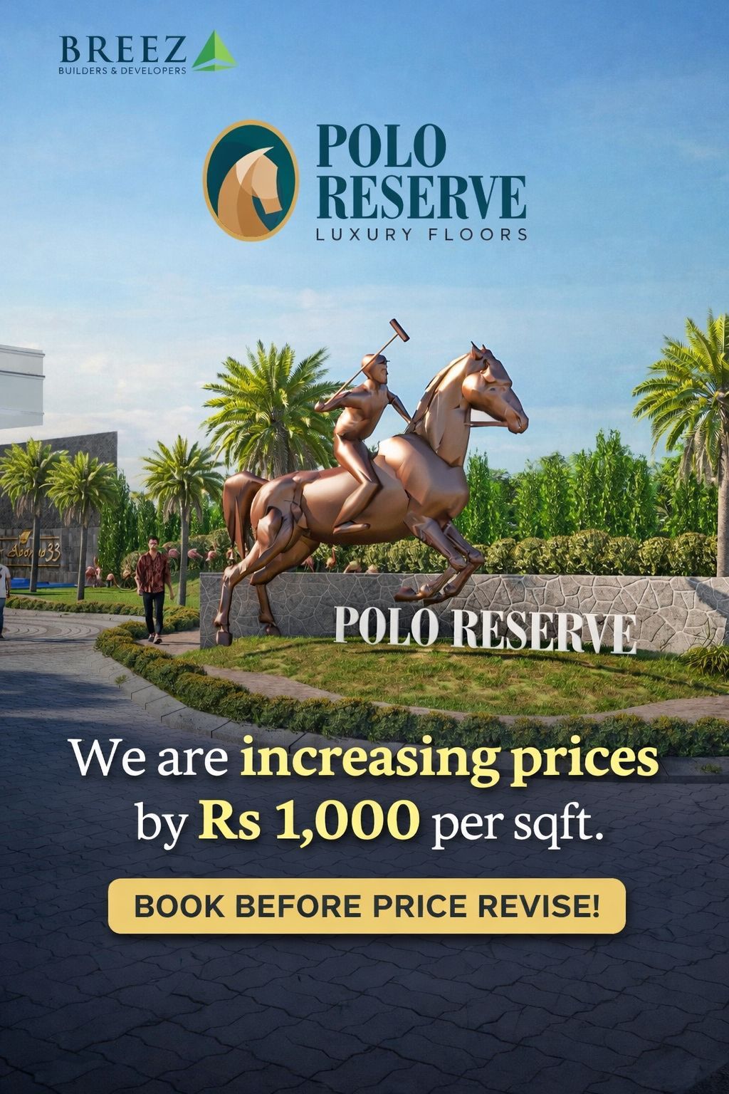 Book Your Luxury Floor at Polo Reserve by Breez Before Price Increase, Gurgaon Update