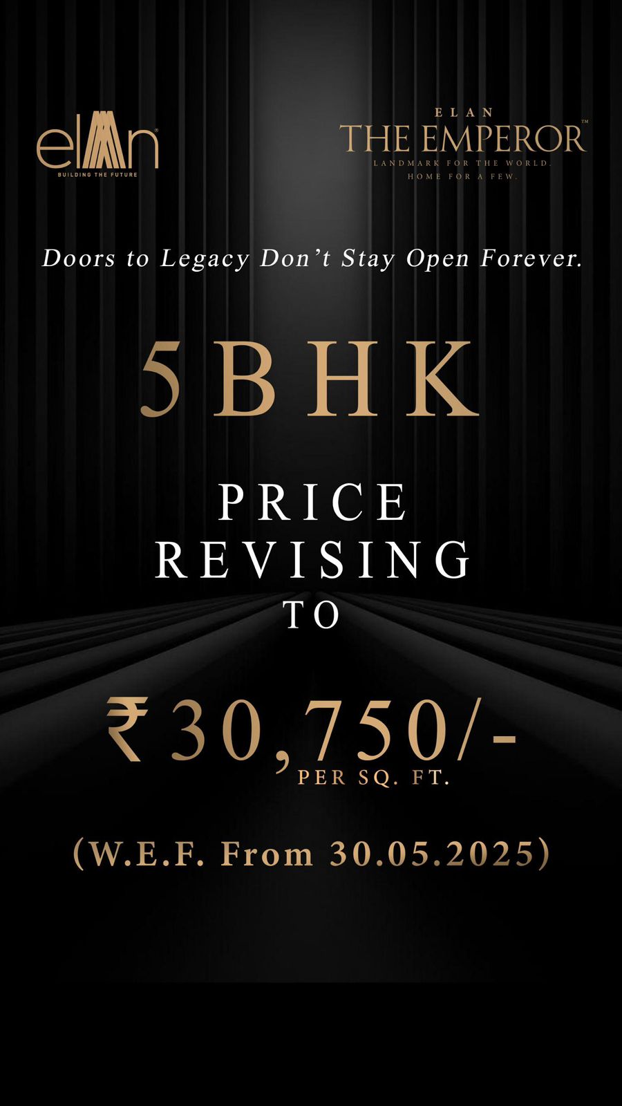 Luxury 5BHK at Elan The Emperor, Gurgaon - Price ₹30,750/sq.ft from 30.05.2025 Update