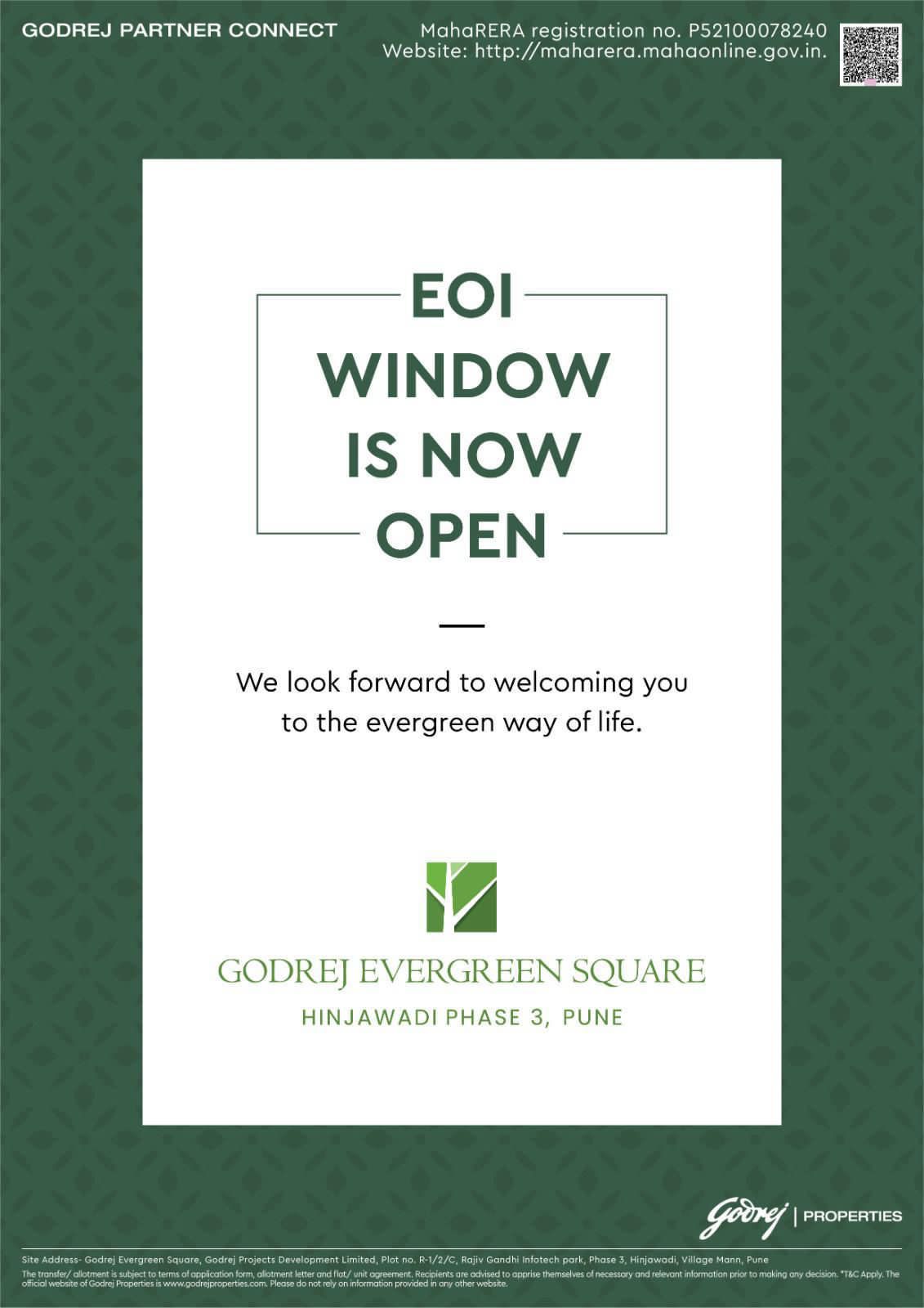 Explore Godrej Evergreen Square, Hinjawadi - Your Dream Home Awaits Update
