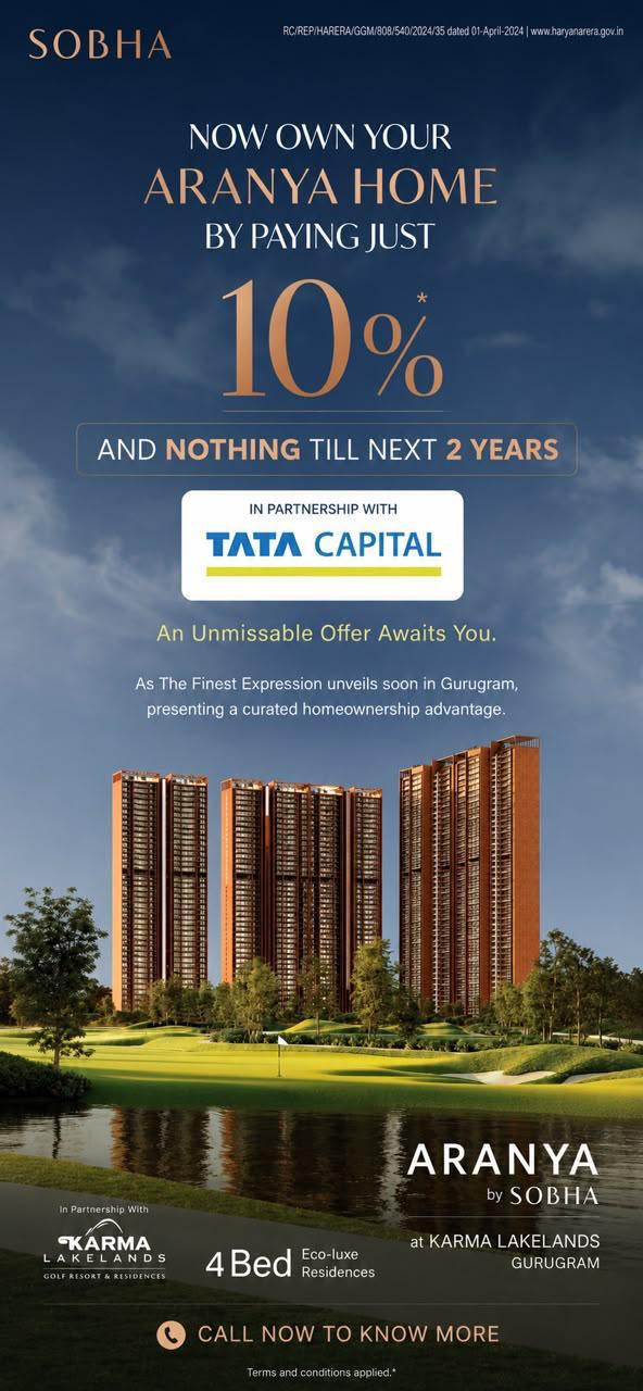 Own an Aranya Home with Just 10% || Unmatched Offer on Sobha Aranya Homes || Pay 10% Now, Relax for 2 Years Update