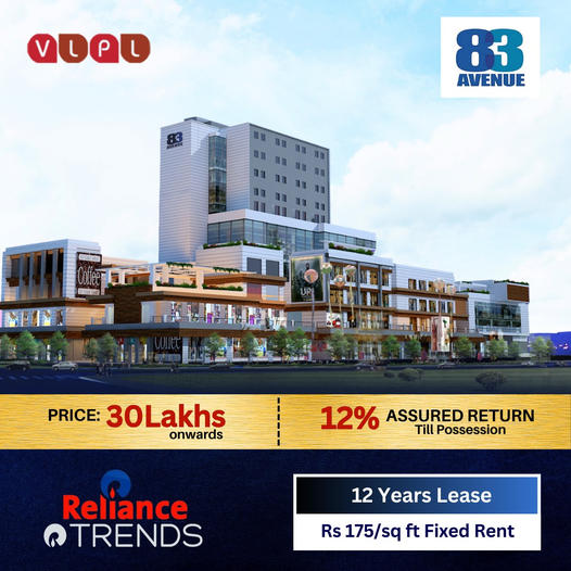 Vatika Group's 83 Avenue: A Lucrative Commercial Investment Opportunity Update
