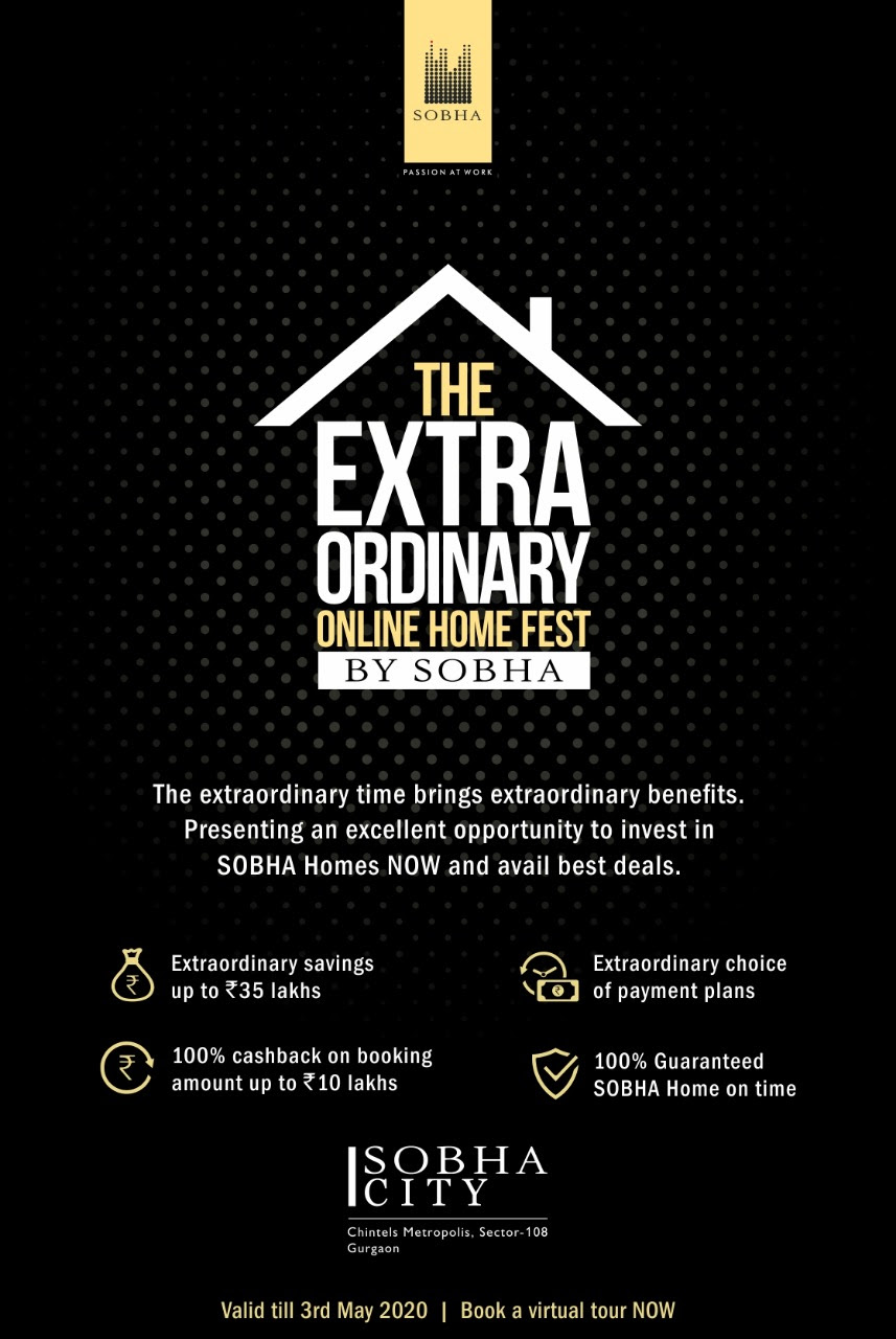 Get 100% cashback on booking at Sobha City in Sector 108, Gurgaon Update