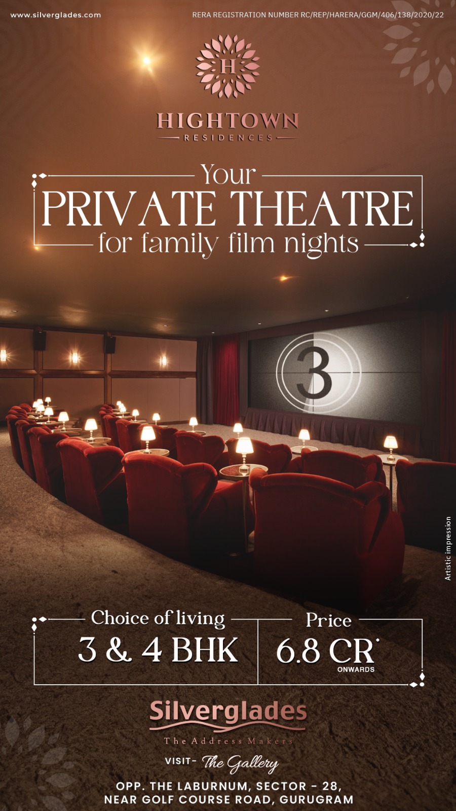 Experience Luxury Living at Silverglades Hightown Residences, Gurugram - Starting at 6.8 Cr Update