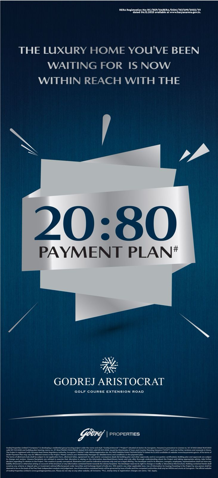 Luxurious Living Awaits at Godrej Aristocrat, Golf Course Extension Road Update