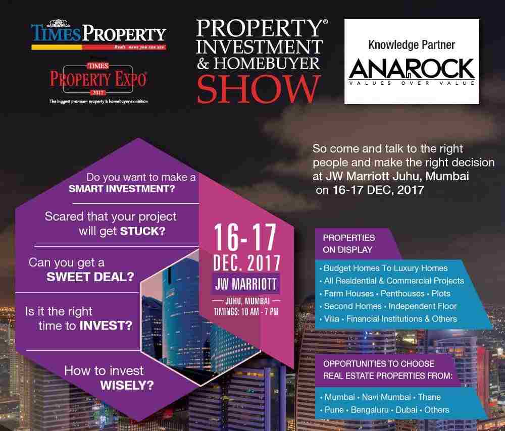 Times Property Expo 2017 at JW Mariott in Mumbai Update