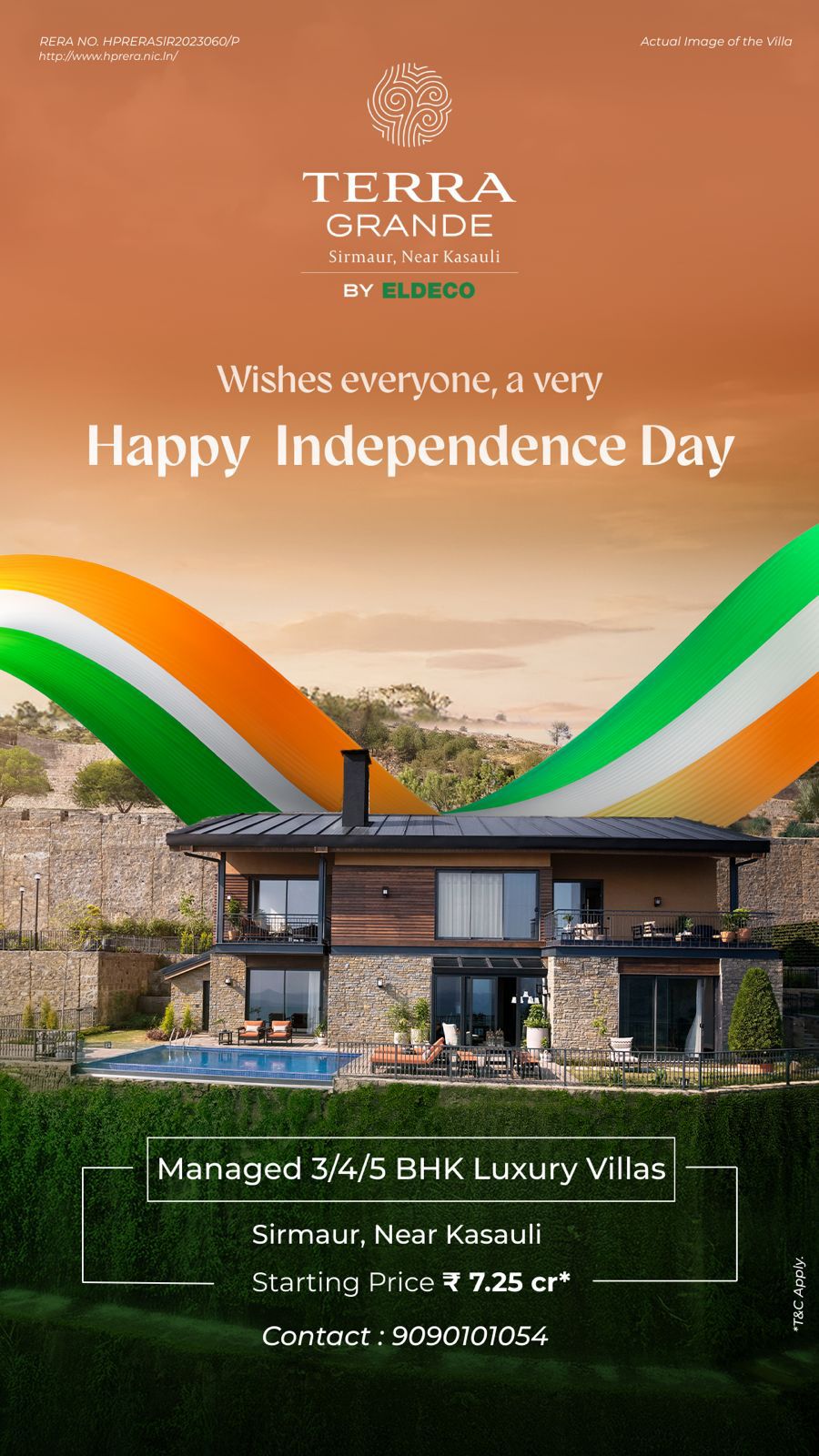 Discover Terra Grande: Luxurious 3/4/5 BHK Villas in Sirmaur, Near Kasauli by Eldeco, Starting at ₹7.25 Cr Update