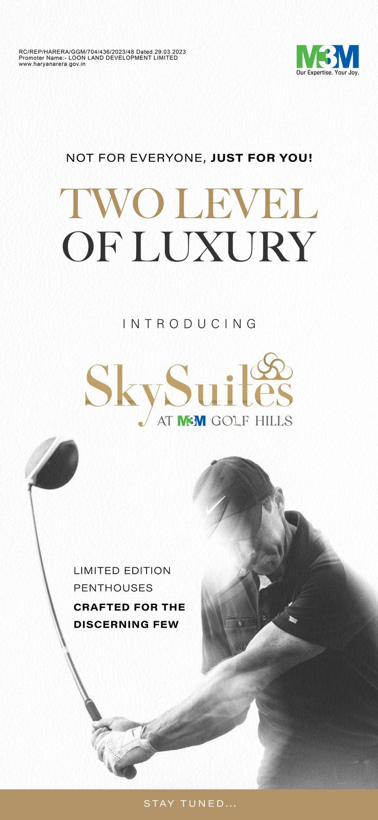 Discover Luxury Living at SkySuites, M3M Golf Hills Update