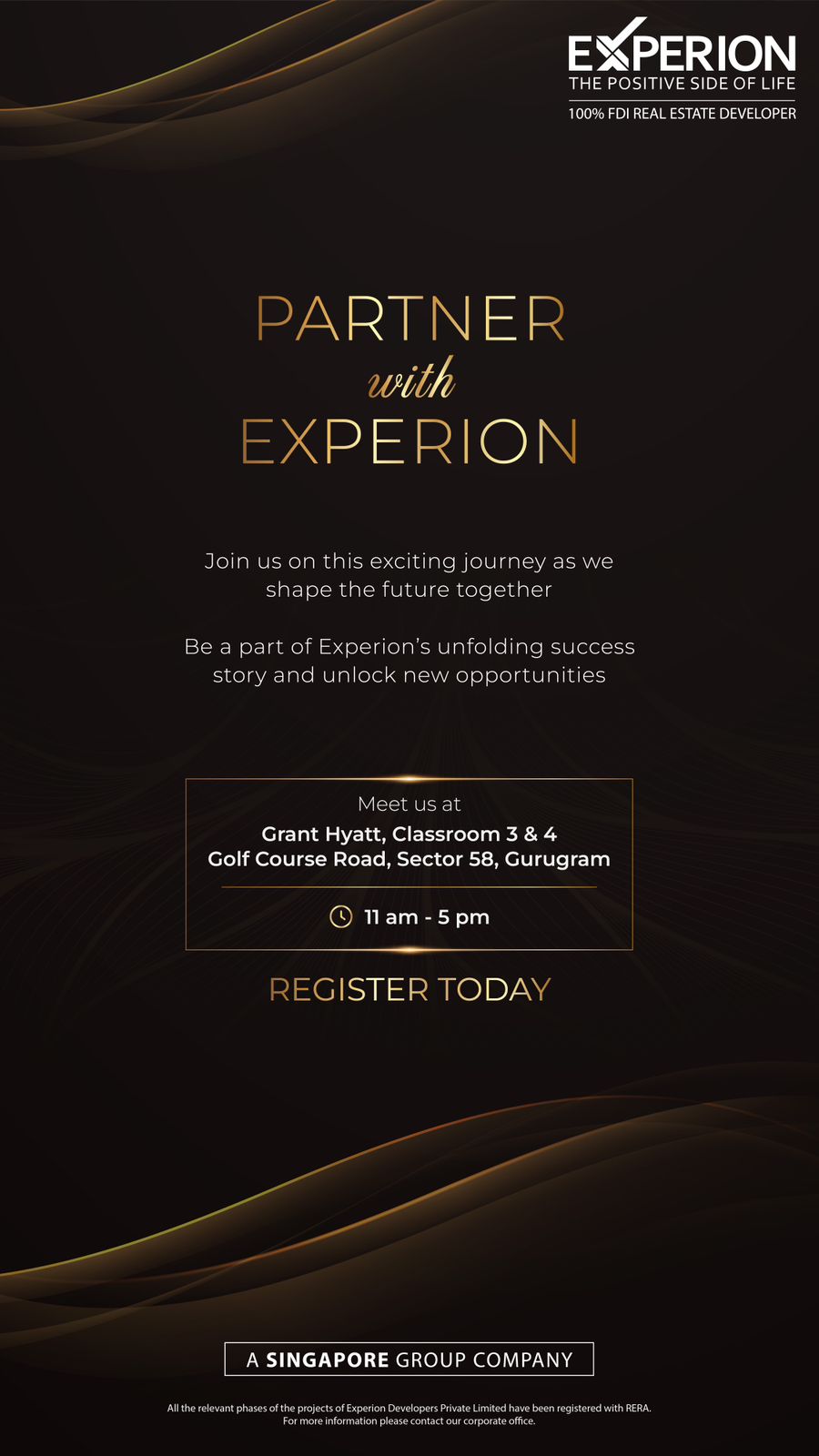 Partner with Experion, Sector 58, Gurugram Update