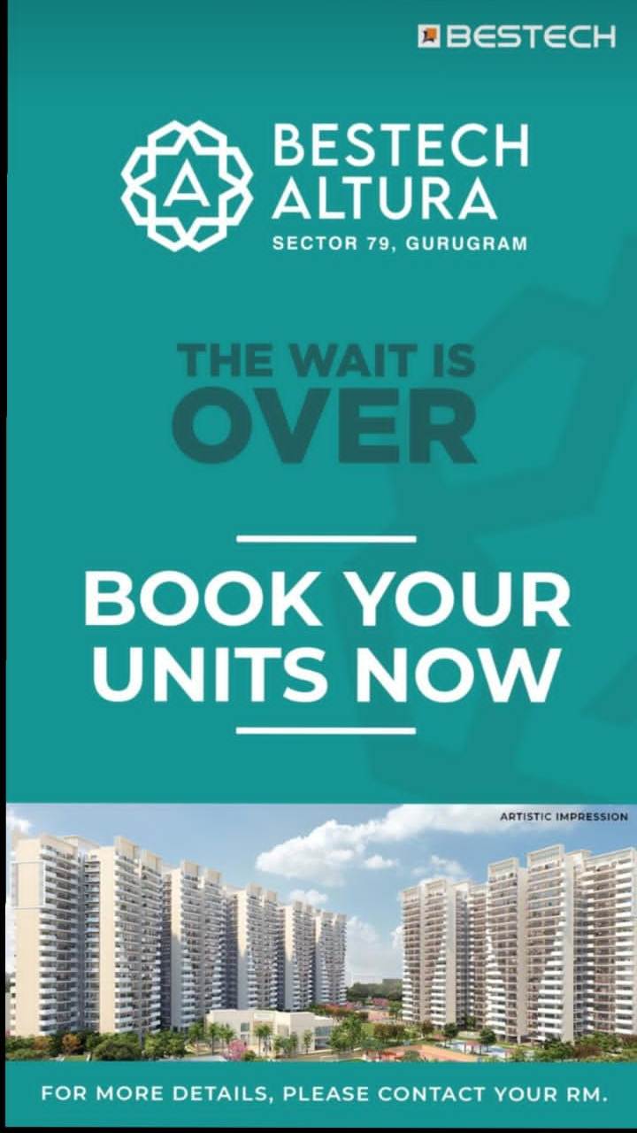 Book your units now at Bestech Altura in Sector 79, Gurgaon Update