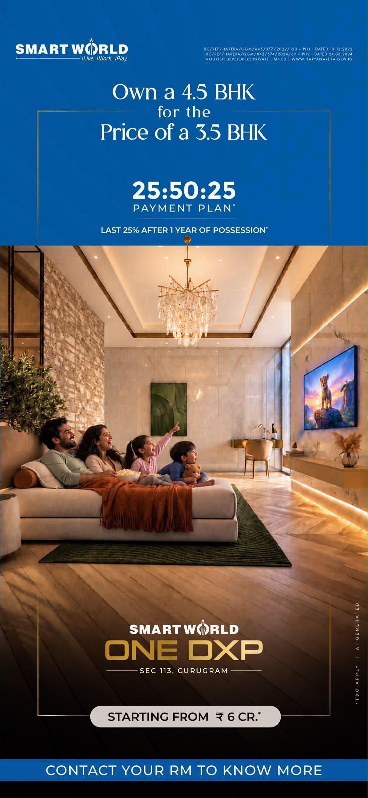 Own a 4.5 BHK at 3.5 BHK Price! || Special Payment Plan at Smart World One DXP || Gurugram's Ultimate Offer! Update