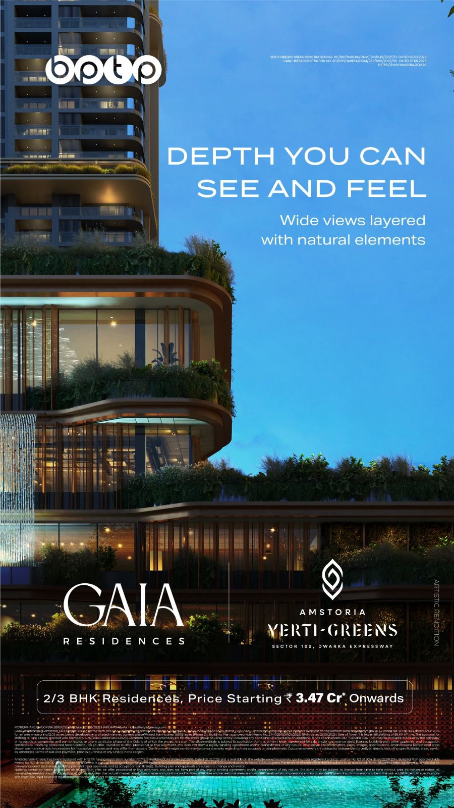 Discover Gaia Residences at Amstoria, Sector 102 Dwarka Expressway Update