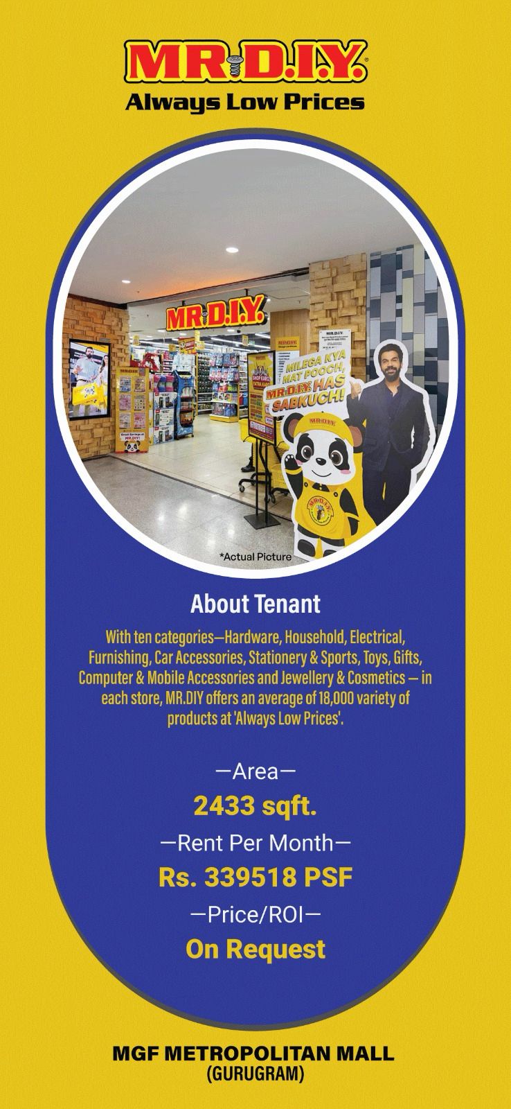 Explore MR.DIY at MGF Metropolitan Mall || Discover MR.DIY's Range at Gurugram || Visit MR.DIY: Low Prices Await! Update