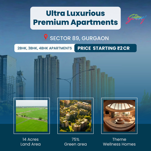 Godrej's Serene Abode: Ultra Luxurious Premium Apartments in Sector 89, Gurgaon Update