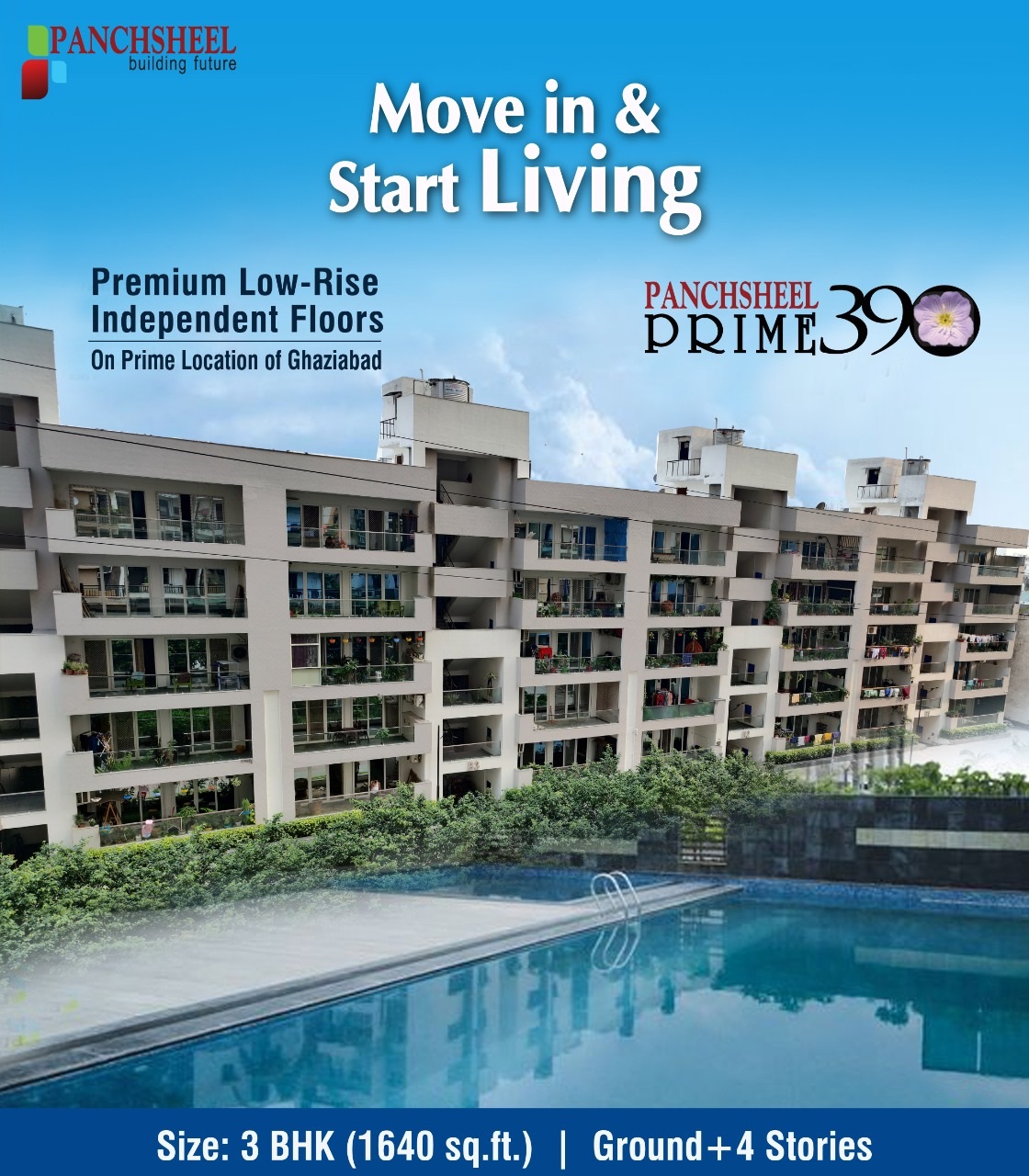 Move in and start living at Panchsheel Prime 390, Ghaziabad Update
