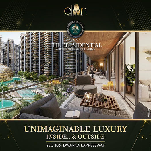 Book by paying just Rs. 10 Lac at Elan The Presidential in Dwarka Expressway, Gurgaon Update