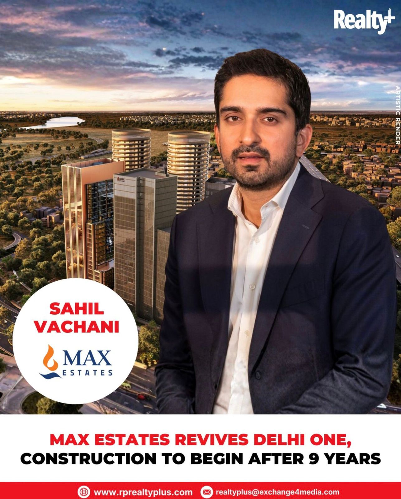 Max Estates Revives Delhi One || Construction to Begin || After 9 Years Update