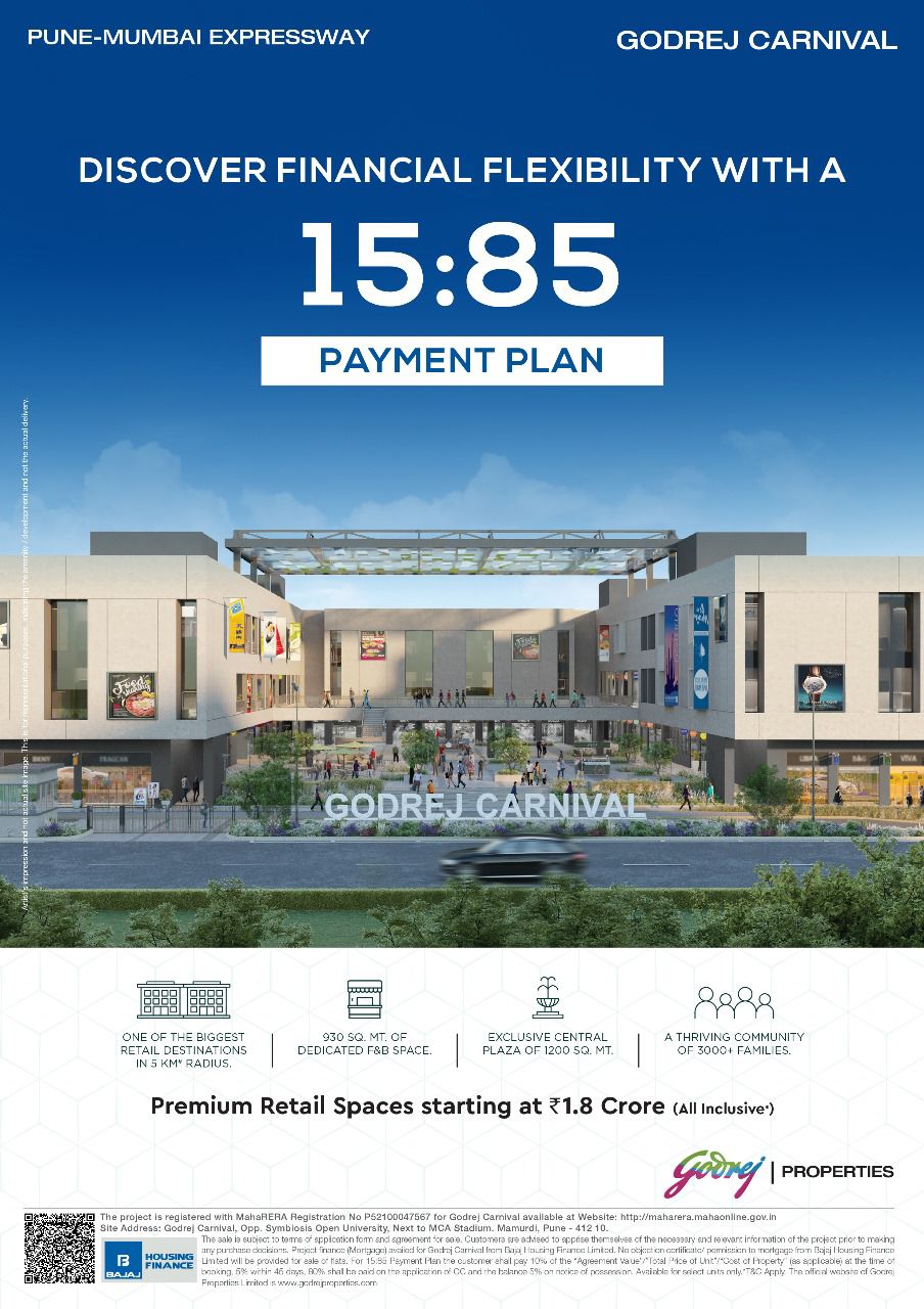 Explore Premium Retail Spaces at Godrej Carnival, Pune Update