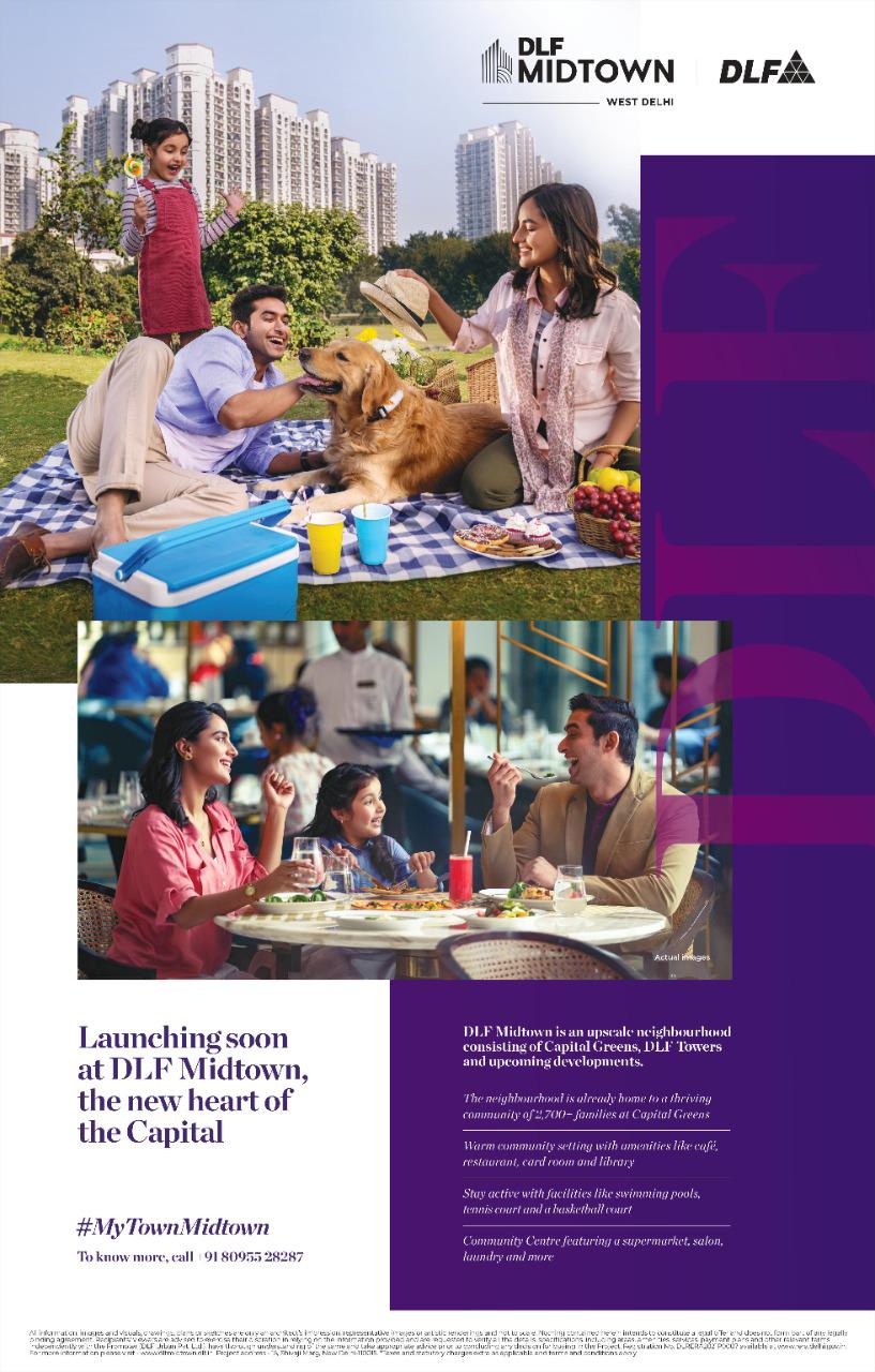 Launching soon at DLF One Midtown in the new heart of the capital, Delhi Update