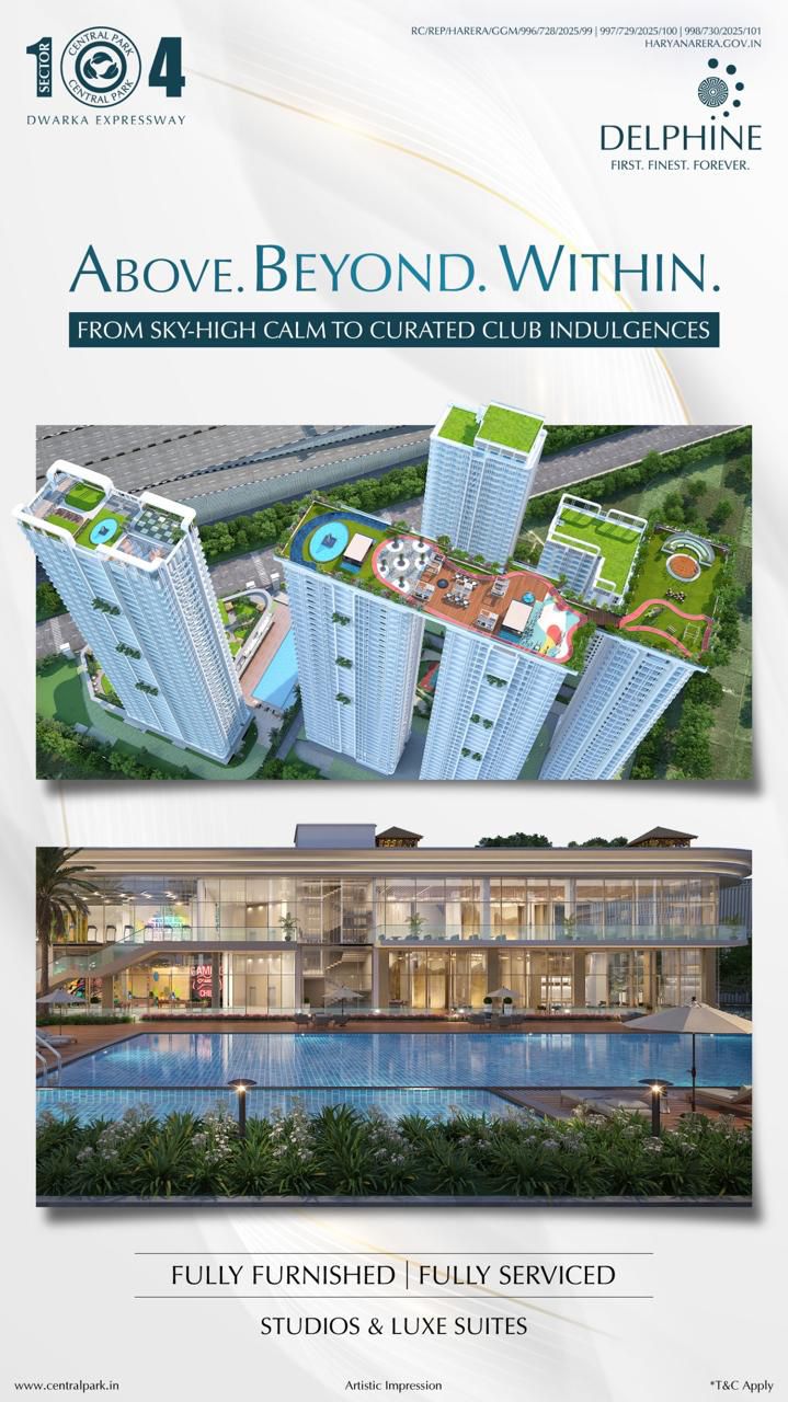 Discover Luxury Living at Central Park Delphine, Sector 104, Dwarka Expressway Update