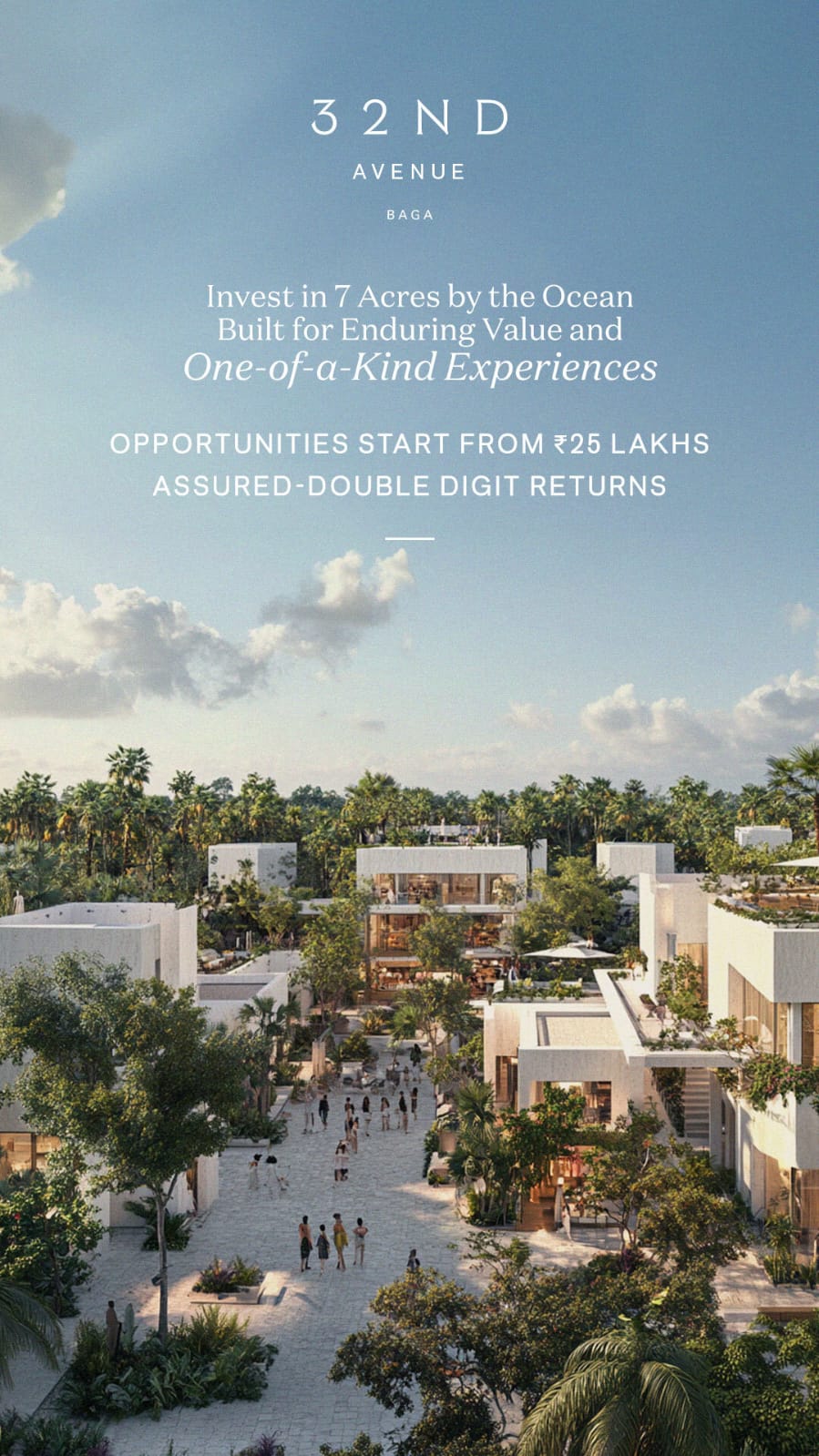 32nd Avenue Baga, Unique Oceanfront Investment, Starting ₹25 Lakhs Update