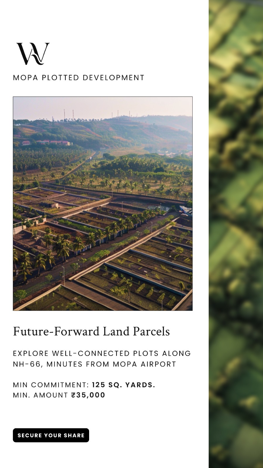 Exclusive Plots by The Wadhwa Group, MOPA, starting at ₹35,000 Update