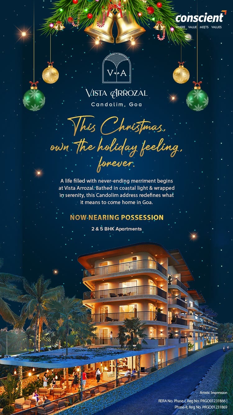 Vista Arroza, Own This Holiday Feeling Forever, Candolim Goa, Now Nearing Possession Update