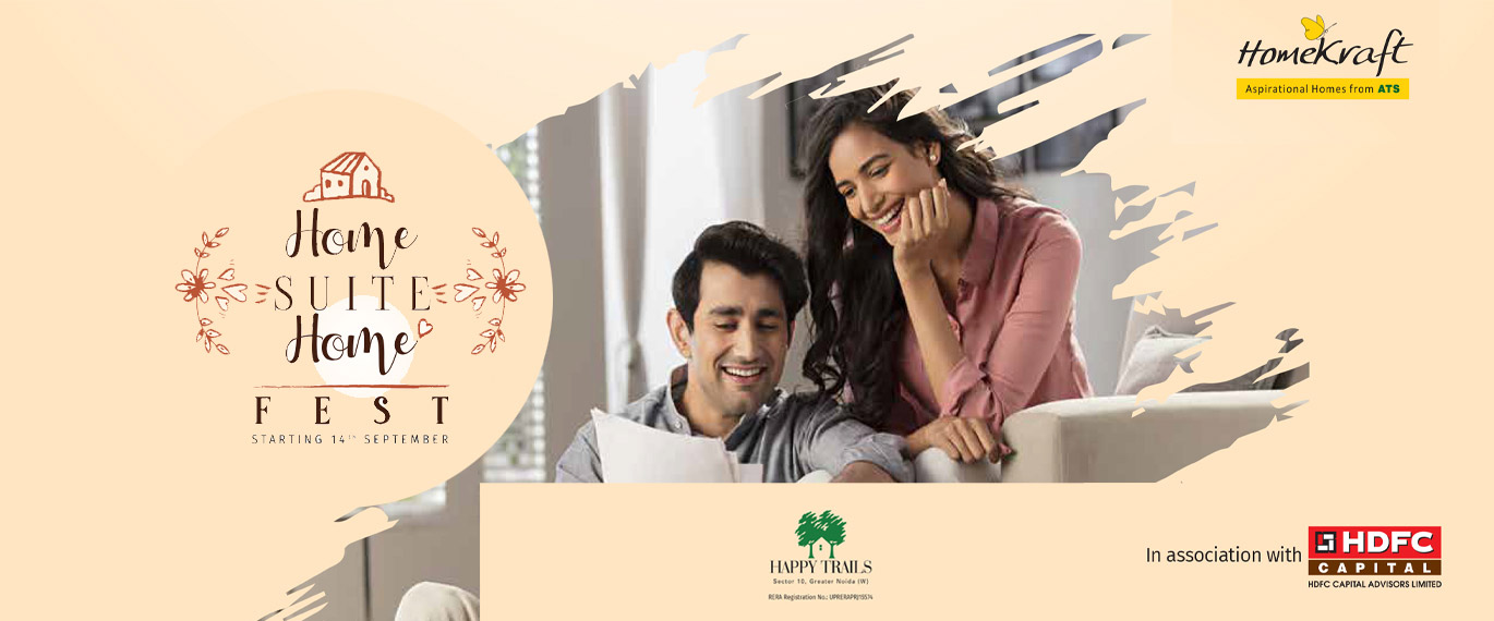 ATS HomeKraft Happy Trails 2 & 3 Bedroom apartment with study room in Sector 10, Greater Noida West Update